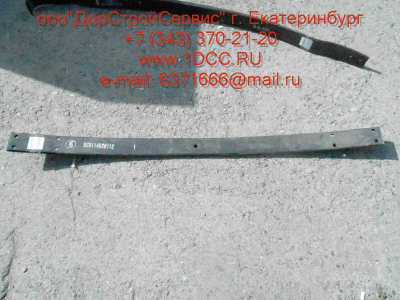 Лист SH F3000 №1 задней рессоры SHAANXI / Shacman (ШАНКСИ / Шакман) DZ9114526112-1 фото 1 Тамбов